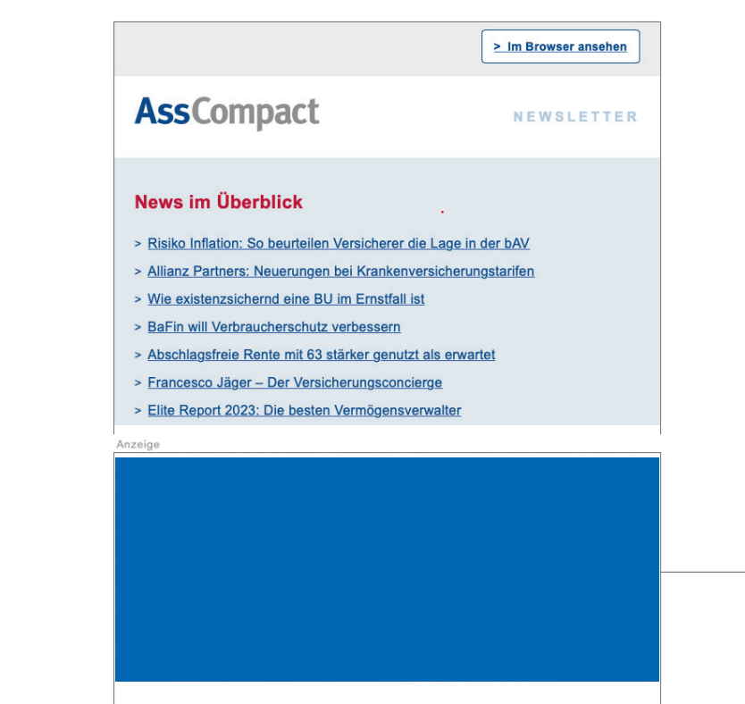 NEWSLETTER CONTENT BANNER - AssCompact